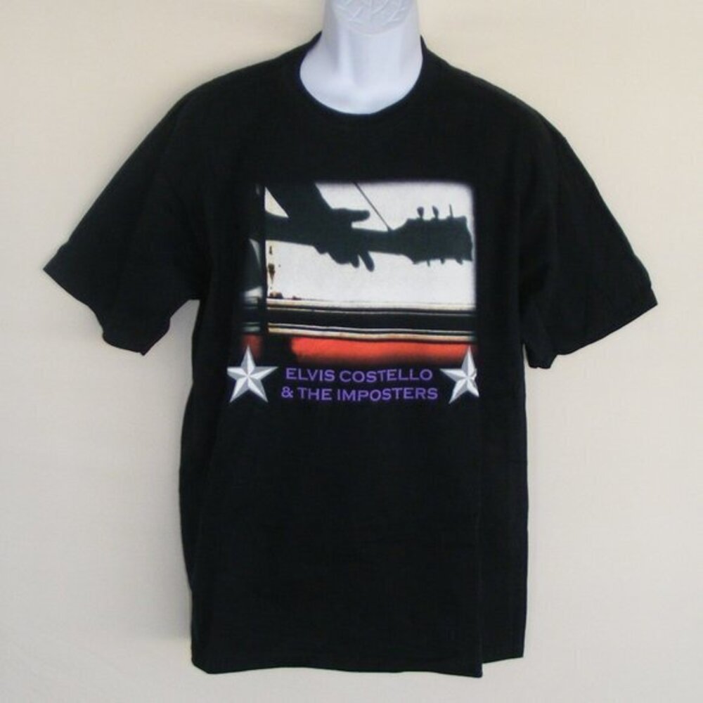 ELVIS COSTELLO & IMPOSTERS Concert Tshirt, L, 2005